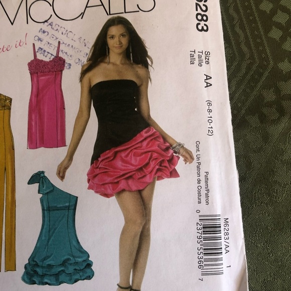 McCall’s M6283 pattern- grad dress, party dress, prom, Christmas and more - Picture 6 of 7